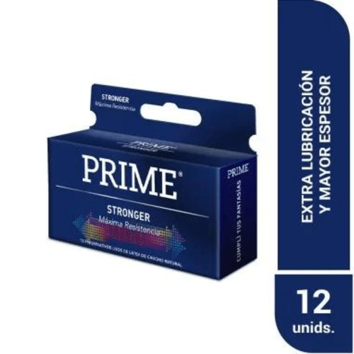 Preservativos Prime Stronger 12 unidades