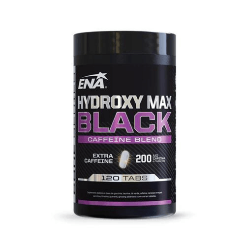 Suplemento Termogénico Ena Hydroxy Max Black x120caps