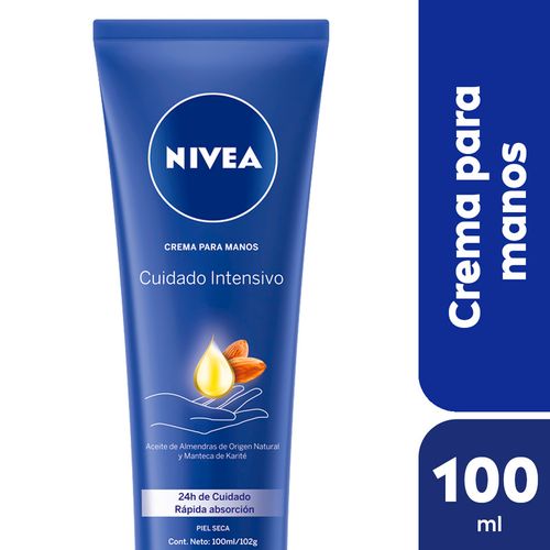 Crema para Manos Nivea Hand Cuidado Intensivo 100ml