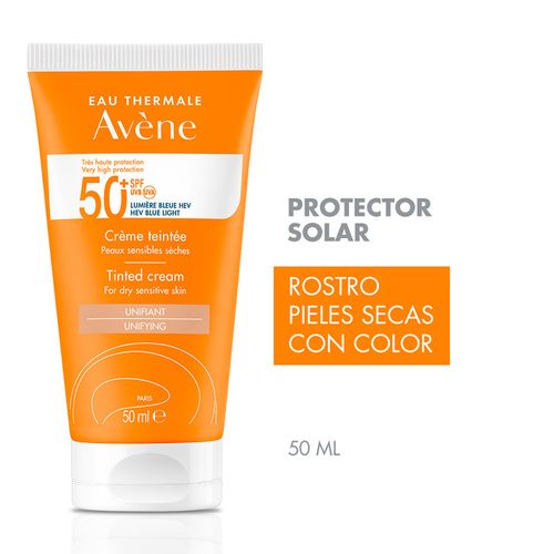 Avene Protector Solar Crema con Color SPF50+ Triasorb 50ml