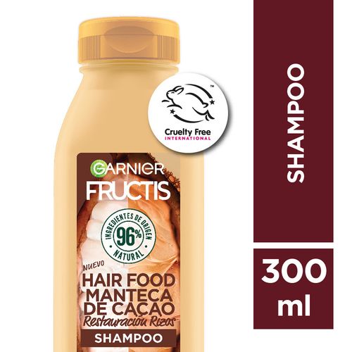 Shampoo Fructis Hair Food Manteca de Cacao 300ml