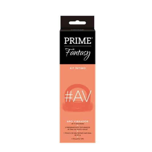 Prime Kit Fantasy 1 #AV Aro Vibrador 3 velocidades