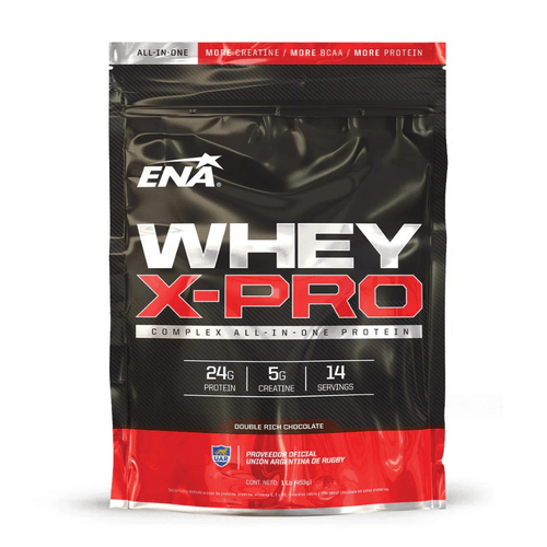 Ena Whey X Pro Proteína Potenciada Vainilla Ice Cream Pack 453g