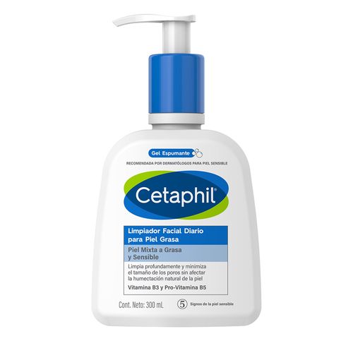 Cetaphil Loción Limpiadora para Piel Grasa x 300ml