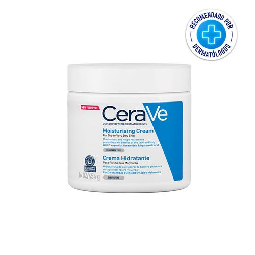 CeraVe Crema Hidratante Piel Seca a Muy Seca 454ml