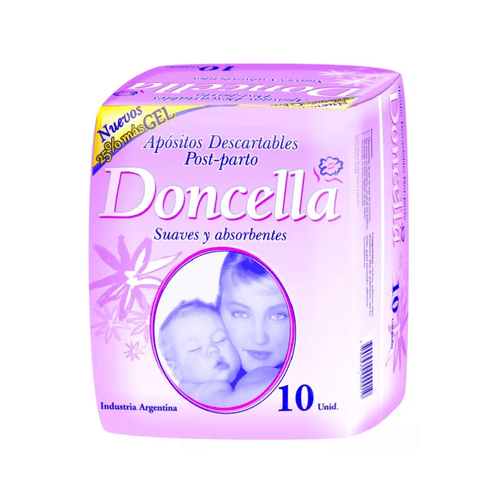 Apósito Post Parto x10u Doncella