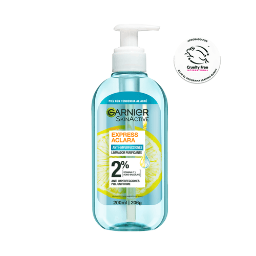 Gel de Limpieza Anti Imperfecciones con Ácido Salicílico x200ml Garnier