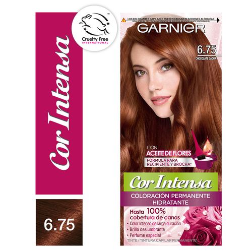 Mini Kit de Coloración Permanente Cor Intensa Tono 6.75 Nutrisse