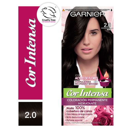 Mini Kit de Coloración Permanente Cor Intensa Tono 2.0 Nutrisse