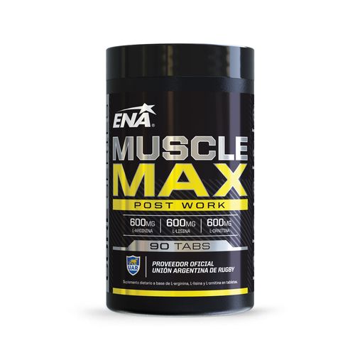 Suplemento Deportivo Ena Muscle Max 90 cápsulas