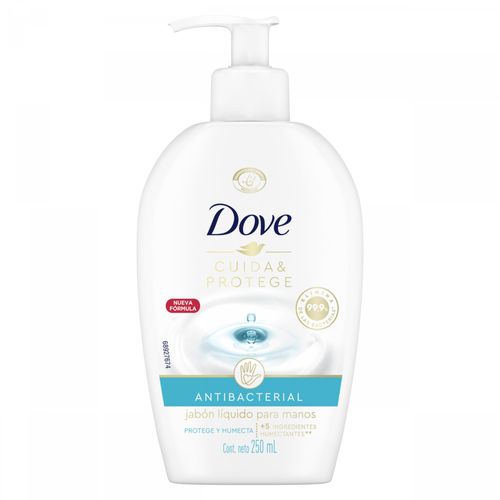 Jabón Liquido Dove Antibacterial 250ml