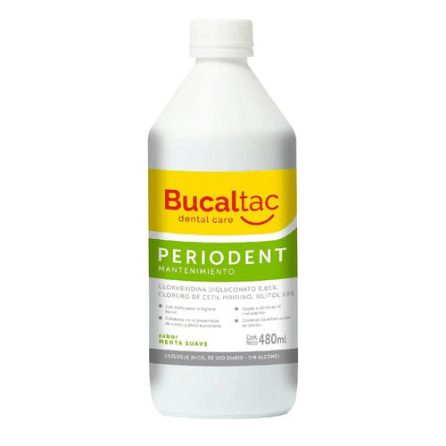 Bucal Tac Enjuague Bucal Periodent Citrus Flavonoides Mantenimiento 480ml