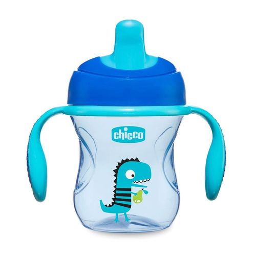 Chicco Vaso Training Nene 2 en 1 Antigoteo Flujo Libre 200ml