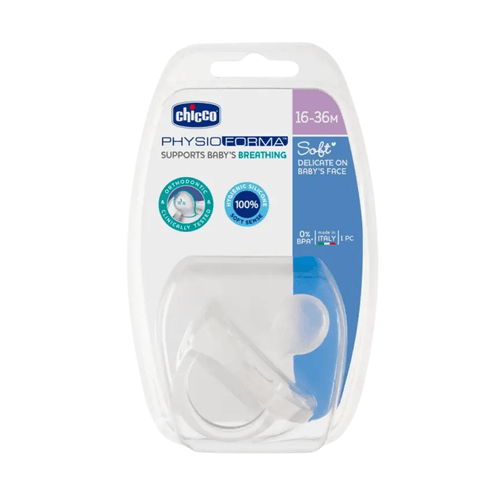 Chicco Chupete Physio Soft +16 M Silicona Traslúcido