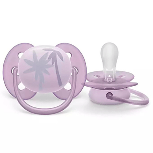 Avent Chupete Ultra Soft Deco Premium 0-6M Nena x1