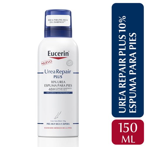 Eucerin UreaRepair PLUS Espuma para Pies 10% Urea x150ml