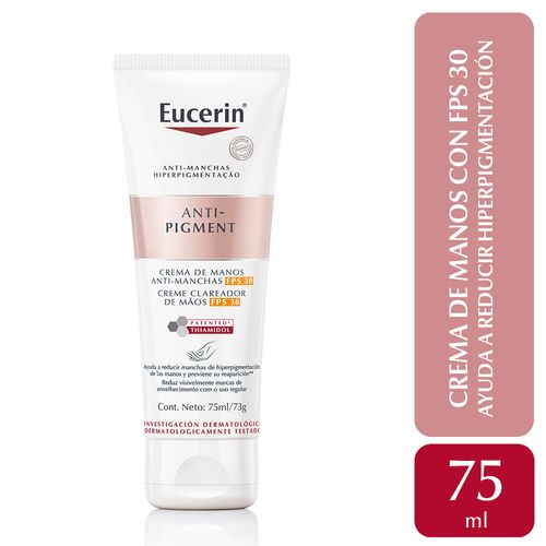 Eucerin Anti-Pigment Crema de Manos Antimanchas FPS 30 x75ml