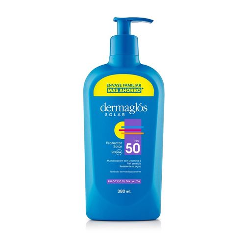 Protector Solar Dermaglós FPS50 Emulsión x380ml