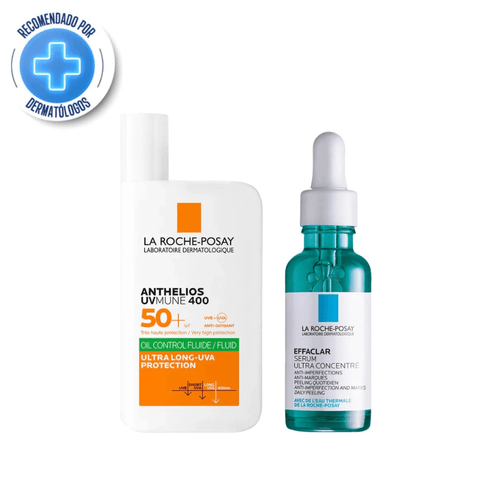 COMBO 15 Effaclar Serum + UV Mune Fluido Oil Control SPF 50+